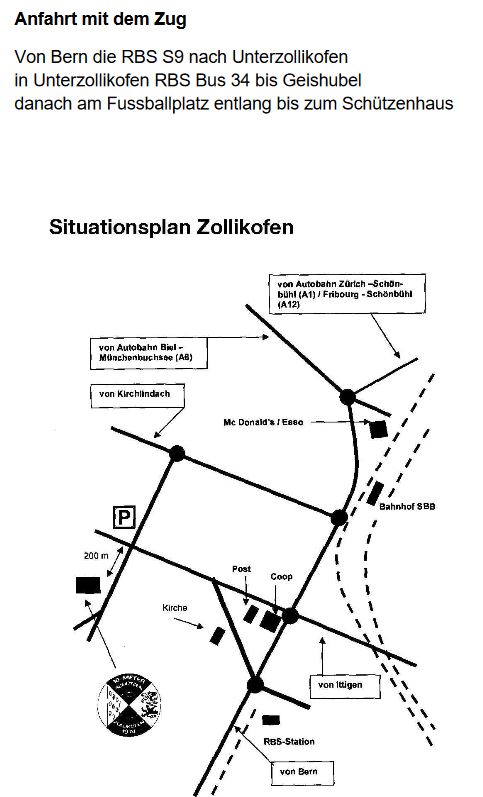 Anfahrt SM Druckluft Zollikofen