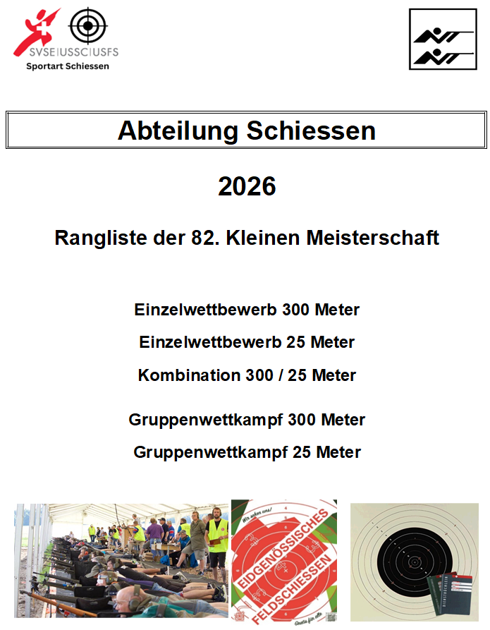 Titelblatt Bild Kleine Meisterschaft SVSE 2026